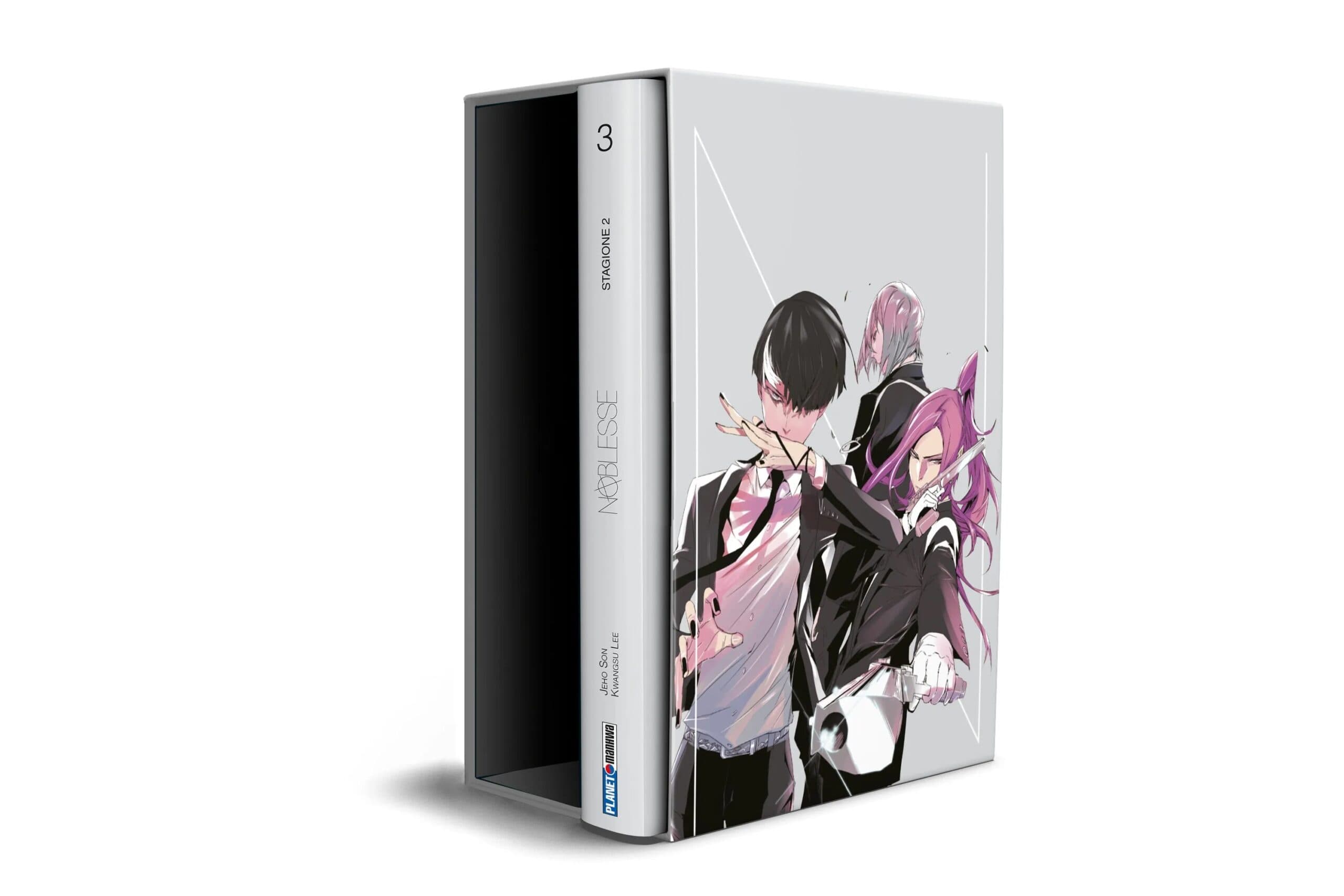 Noblesse - Stagione 2 3 + Cofanetto Vuoto Stagione 2 (Vol. 1-3) - Panini Comics - Italiano