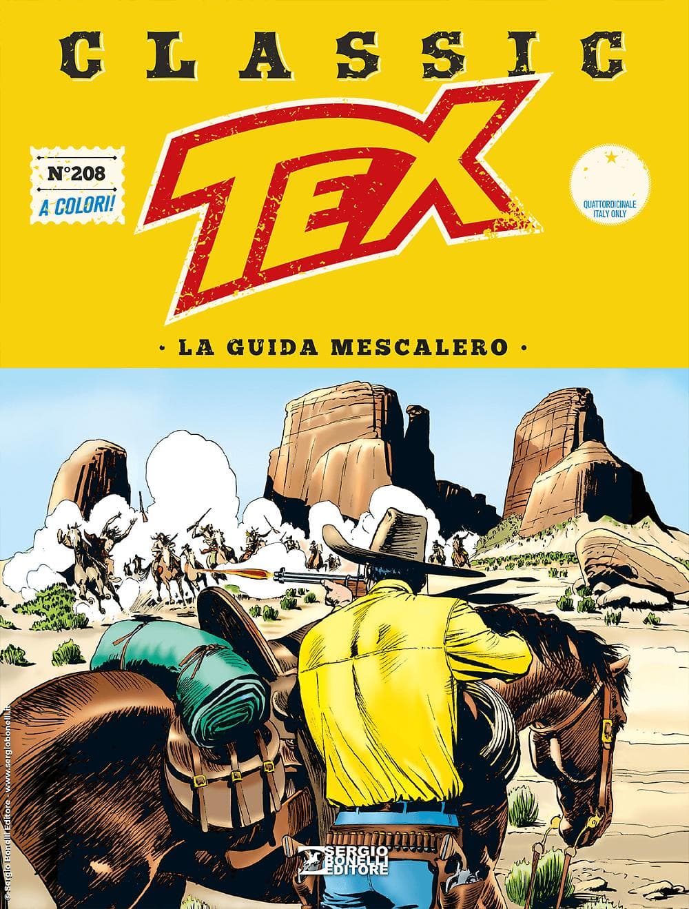 Tex Classic 208 - La Guida Mescalero - Sergio Bonelli Editore - Italiano