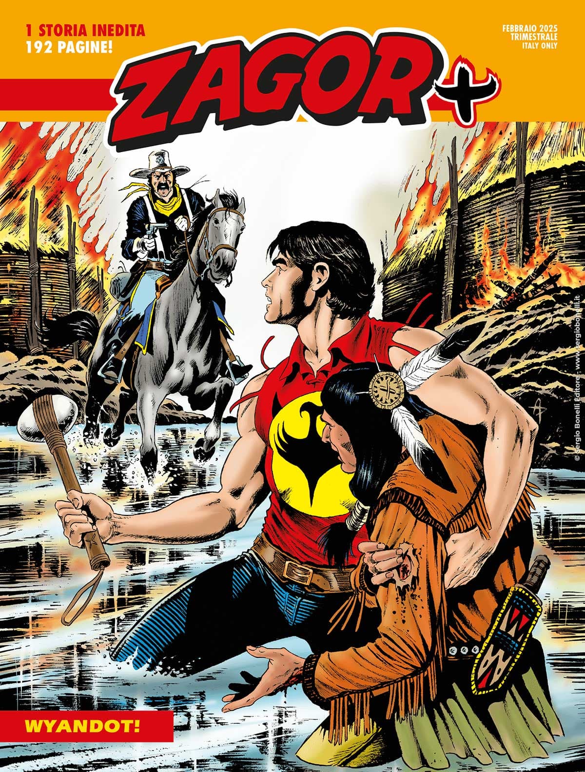 Zagor Più 16 - Wyandot! - Maxi Zagor 57 - Sergio Bonelli Editore - Italiano
