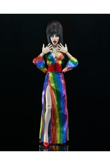 Elvira, Mistress of the Dark Clothed Action Figure Over the Rainbow Elvira 20 cm