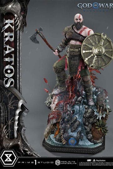 God of War: Ragnarok Real Elite Masterline Series Statue 1/3 Kratos Ultimate Version 95 cm