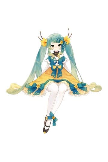 Hatsune Miku Noodle Stopper PVC Statue Hatsune Miku 2025 Chinese New Year Ver. 14 cm