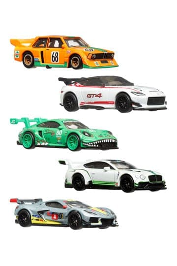Hot Wheels Premium Diecast Vehicles 1/43 Race Day 976D Assortment 5 Pz