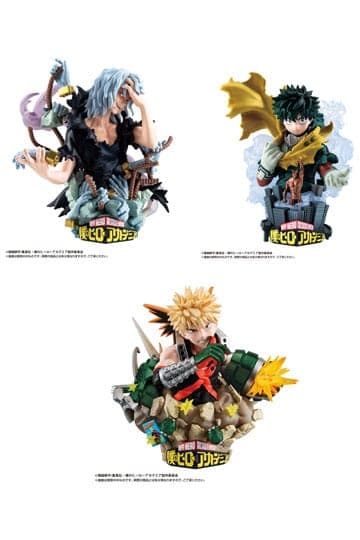 My Hero Academia Petitrama EX Series Trading Figure 3-Set Type-Decision 9 cm