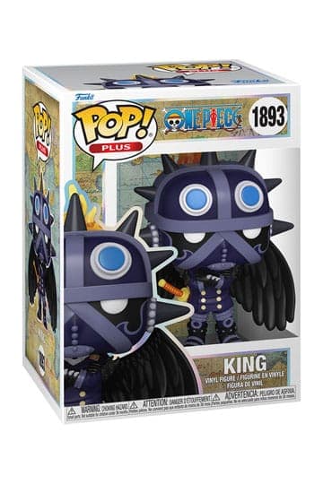 One Piece Funko POP! Plus Animation Vinyl Figure King 9 cm #1893 - Plus
