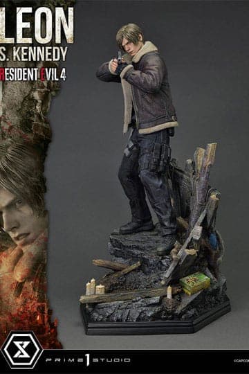 Resident Evil 4 Ultimate Premium Masterline Series Statue 1/4 Leon S. Kennedy Bonus Ver. 64 cm