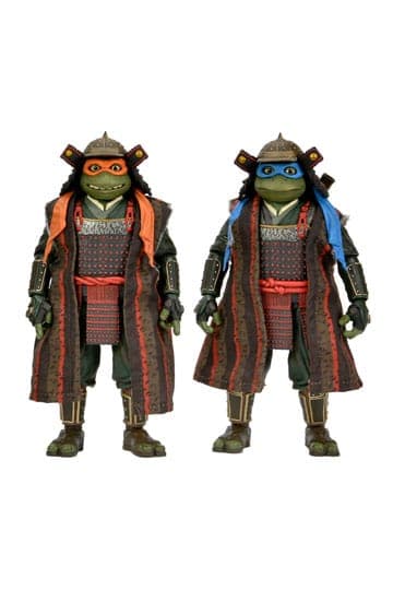Teenage Mutant Ninja Turtles III Action Figure 2-Pack Leonardo & Michelangelo 18 cm