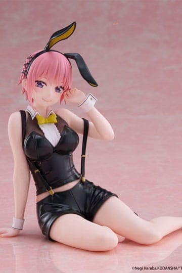 The Quintessential Quintuplets 3 PVC Statue Desktop Cute Figure Ichika Nakano Bunny Ver. 13 cm