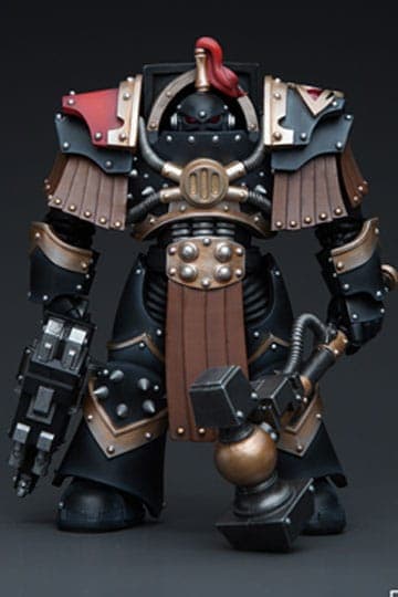 Warhammer The Horus Heresy Action Figure 1/18 Sons of Horus Justaerin Terminator Squad Justaerin with Thunder Hammer 12 cm
