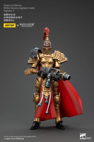 Warhammer The Horus Heresy Action Figure Sisters of Silence White Falcons Vigilator Cadre Vigilator 2 19 cm