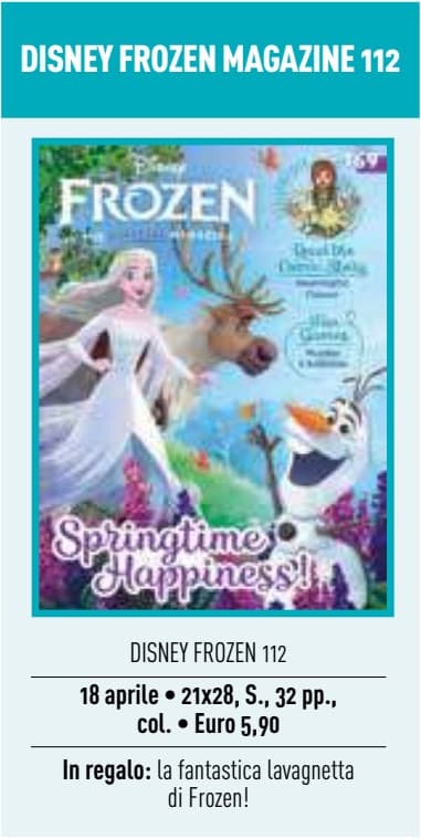 Disney Frozen - La Rivista Ufficiale 112 - Panini Comics - Italiano