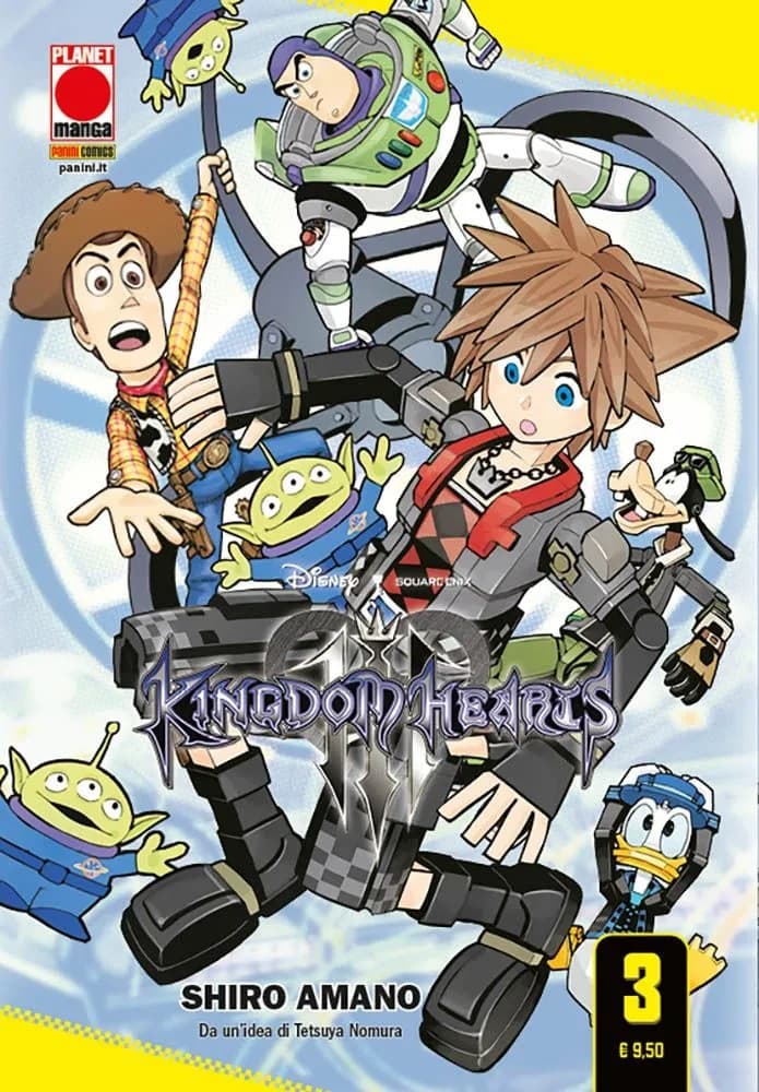 Kingdom Hearts III 3 - Panini Comics - Italiano