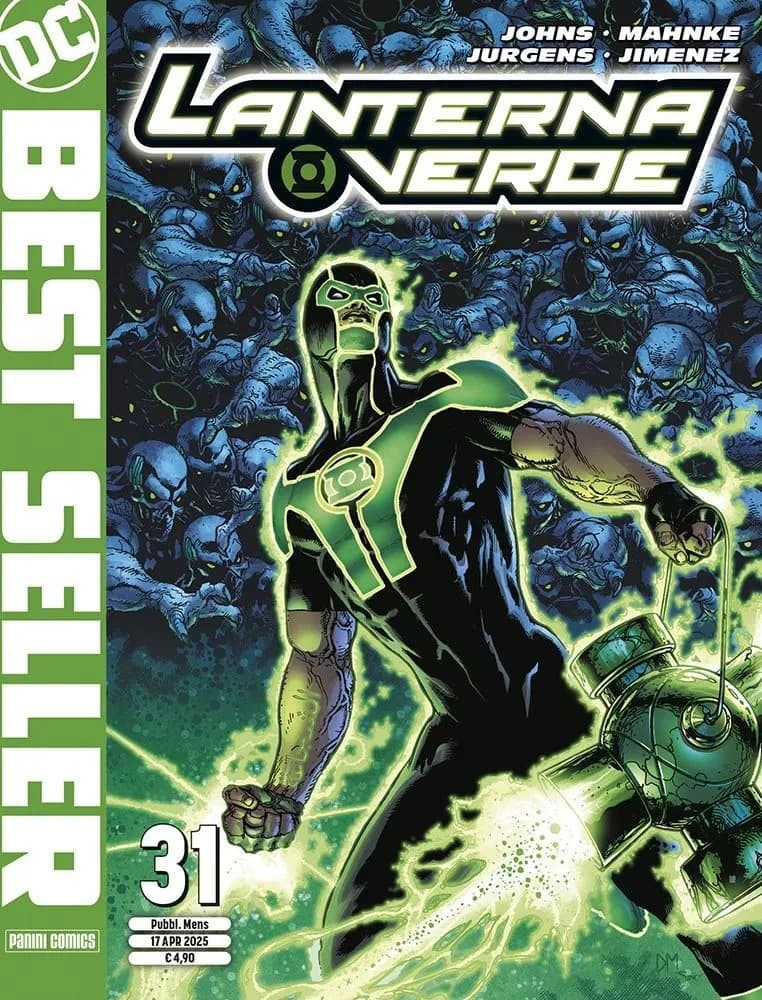 Lanterna Verde di Geoff Johns 31 - DC Best Seller Nuova Serie 52 - Panini Comics - Italiano