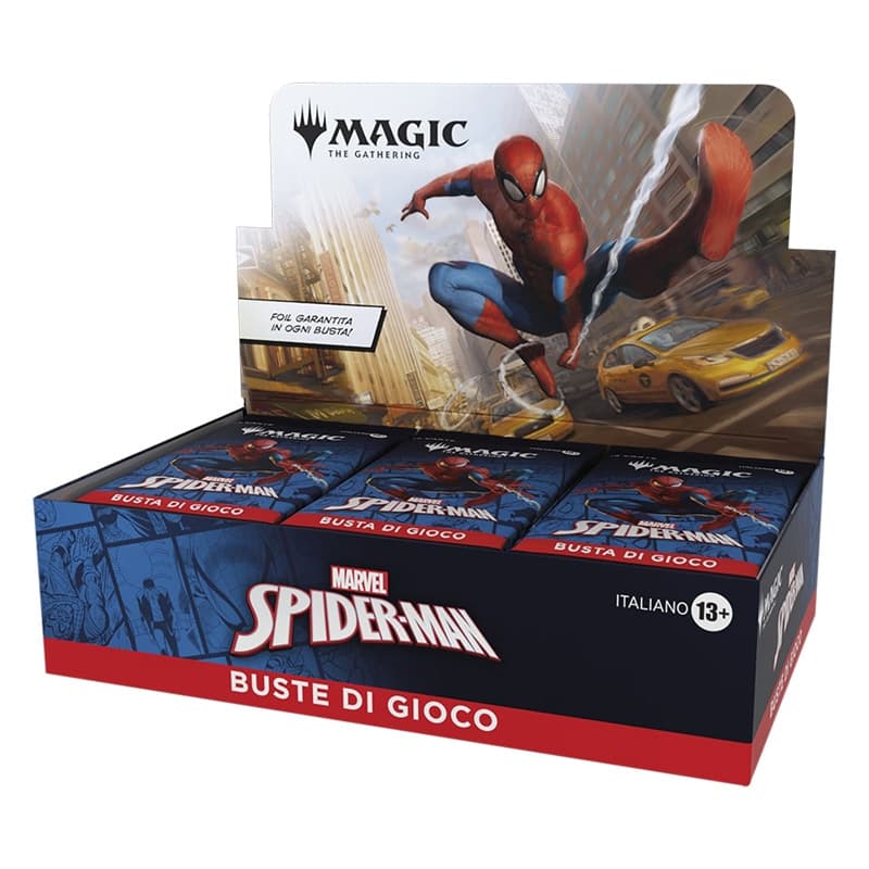Magic: The Gathering - Marvel's Spider-Man - Play Booster Display Box 30 Buste - Italiano