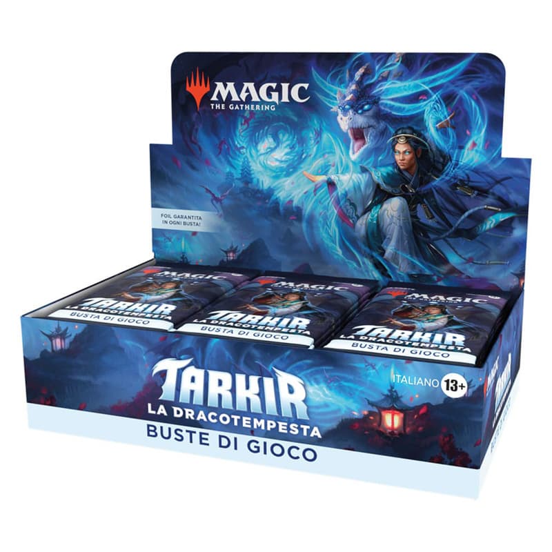 Magic: The Gathering - Tarkir La Dracotempesta - Tarkir Dragonstorm - Play Booster Display Box 30 Buste - Italiano