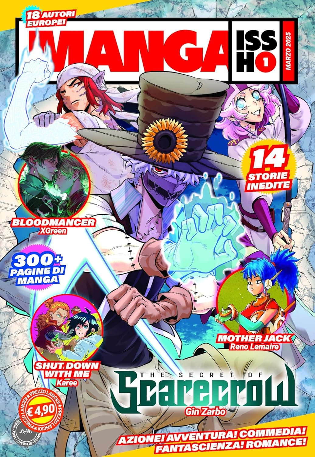 Manga Issho 1 - Euro 14 - Edizioni Star Comics - Italiano