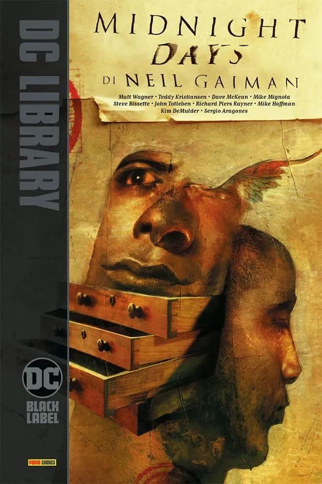 Midnight Days di Neil Gaiman - DC Black Label Library - Panini Comics - Italiano