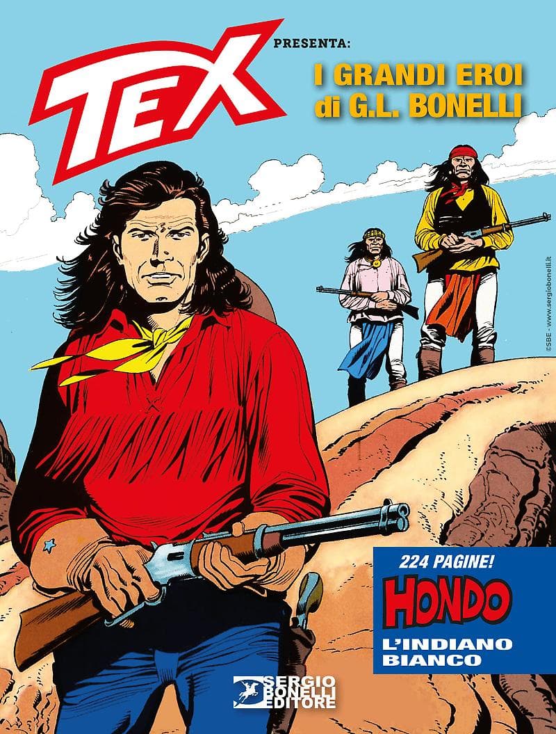 Tex Presenta: I Grandi Eroi di G. L. Bonelli - Collana Almanacchi 191 - Sergio Bonelli Editore - Italiano
