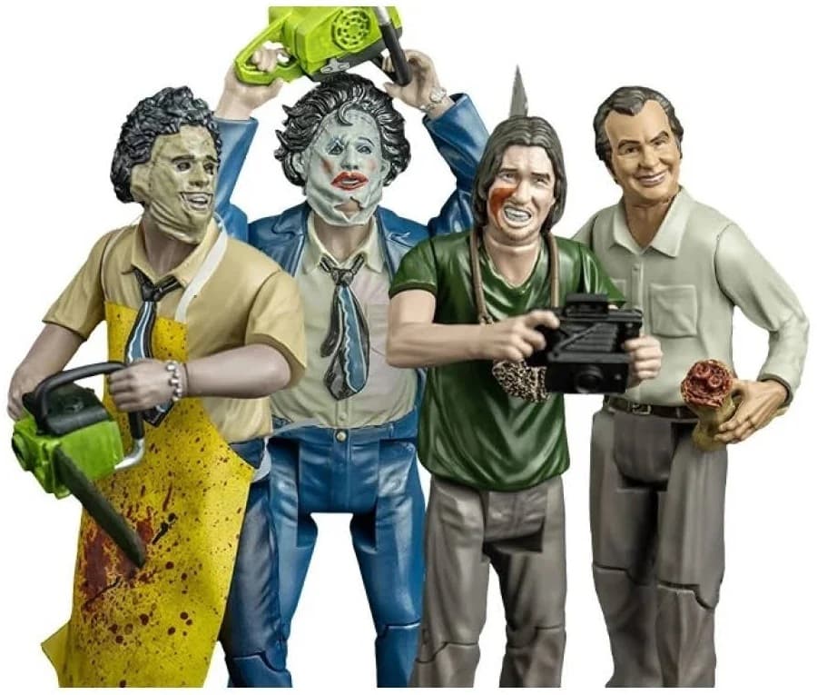 The Texas Chainisaw Massacre Action Figures 13 cm Assortment 4 Pz