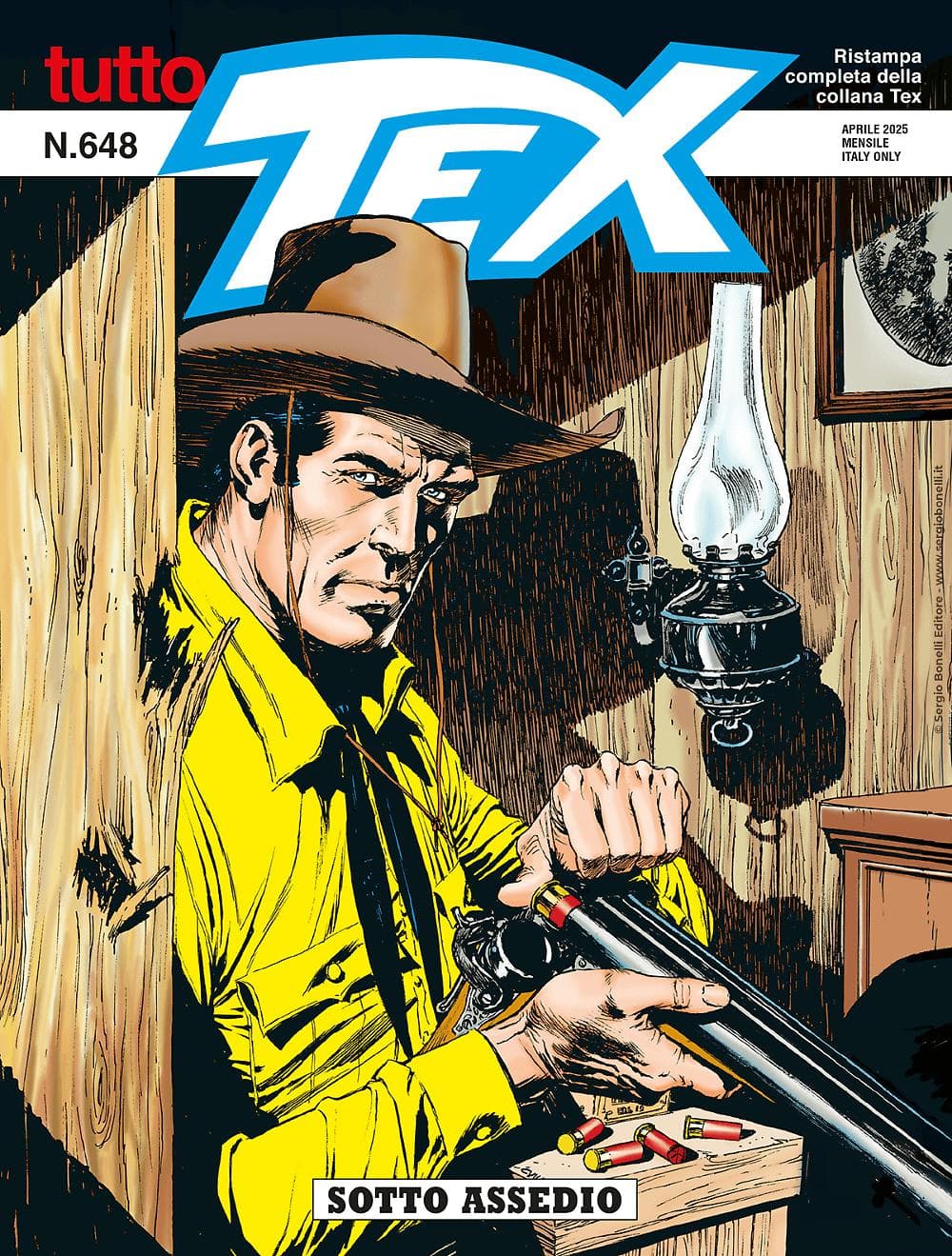 Tutto Tex 648 - Sotto Assedio - Sergio Bonelli Editore - Italiano