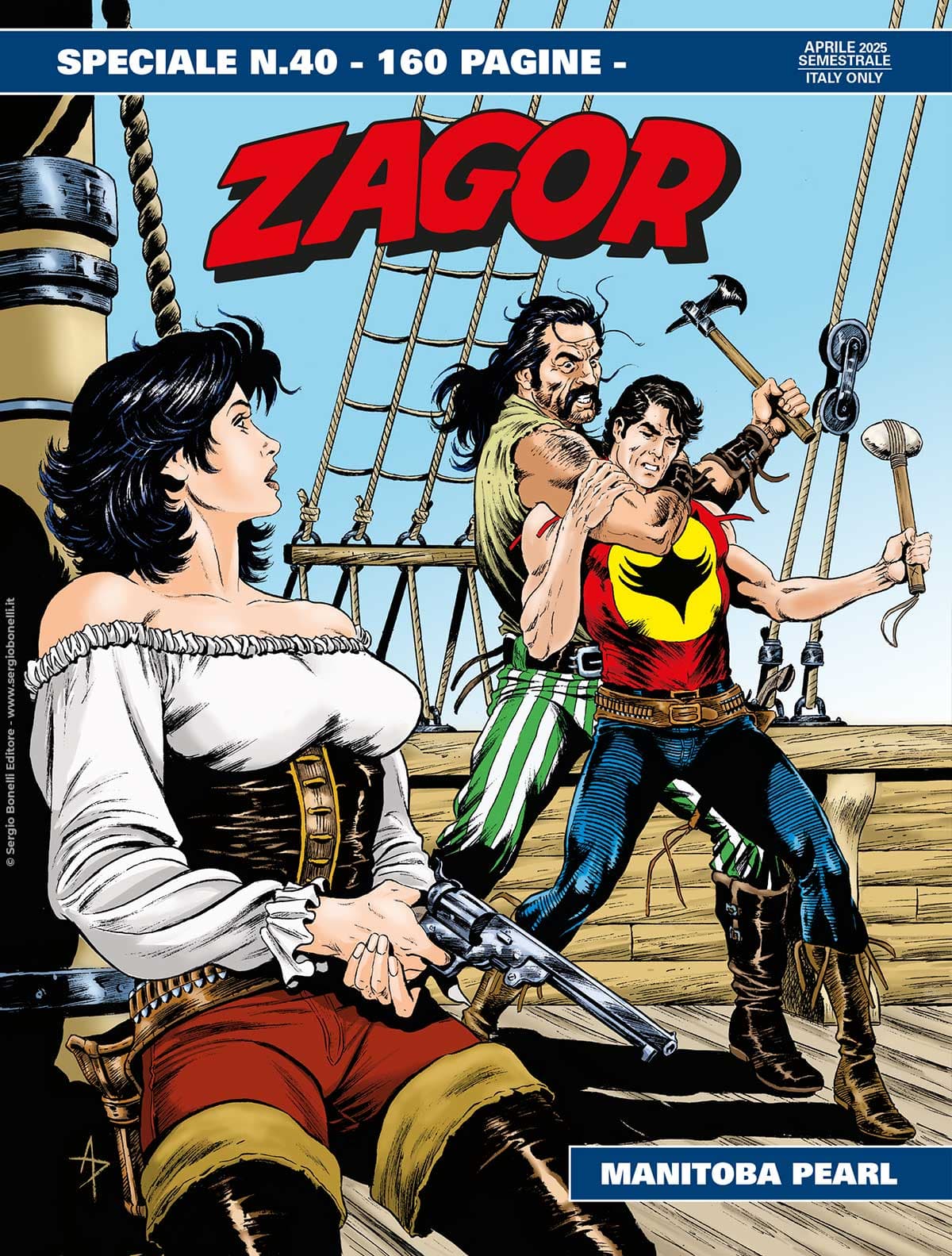 Zagor Speciale 40 - Manitoba Pearl - Sergio Bonelli Editore - Italiano