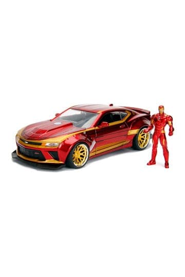 Avengers Diecast Model 1/24 2016 Chevy Camaro SS Iron Man
