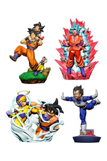 Dragonball Super Dracap Trading Figure 4-Pack Re: Birth Limit Breaking Ver. 8 cm