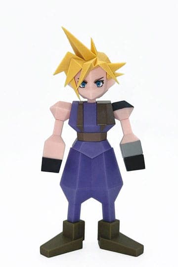 Final Fantasy VII Polygon Vinyl Figure Cloud Strife 15 cm