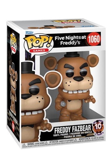 Five Nights at Freddy's Funko POP! Vinyl Figure 10th Anniversary - Freddy 9 cm #1060 - Games