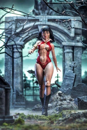 Frazetta Girls Action Figure 1/12 Vampirella 16 cm