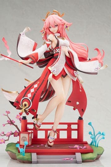 Genshin Impact PVC Statue 1/7 Yae Miko Astute Amusement Ver. 28 cm