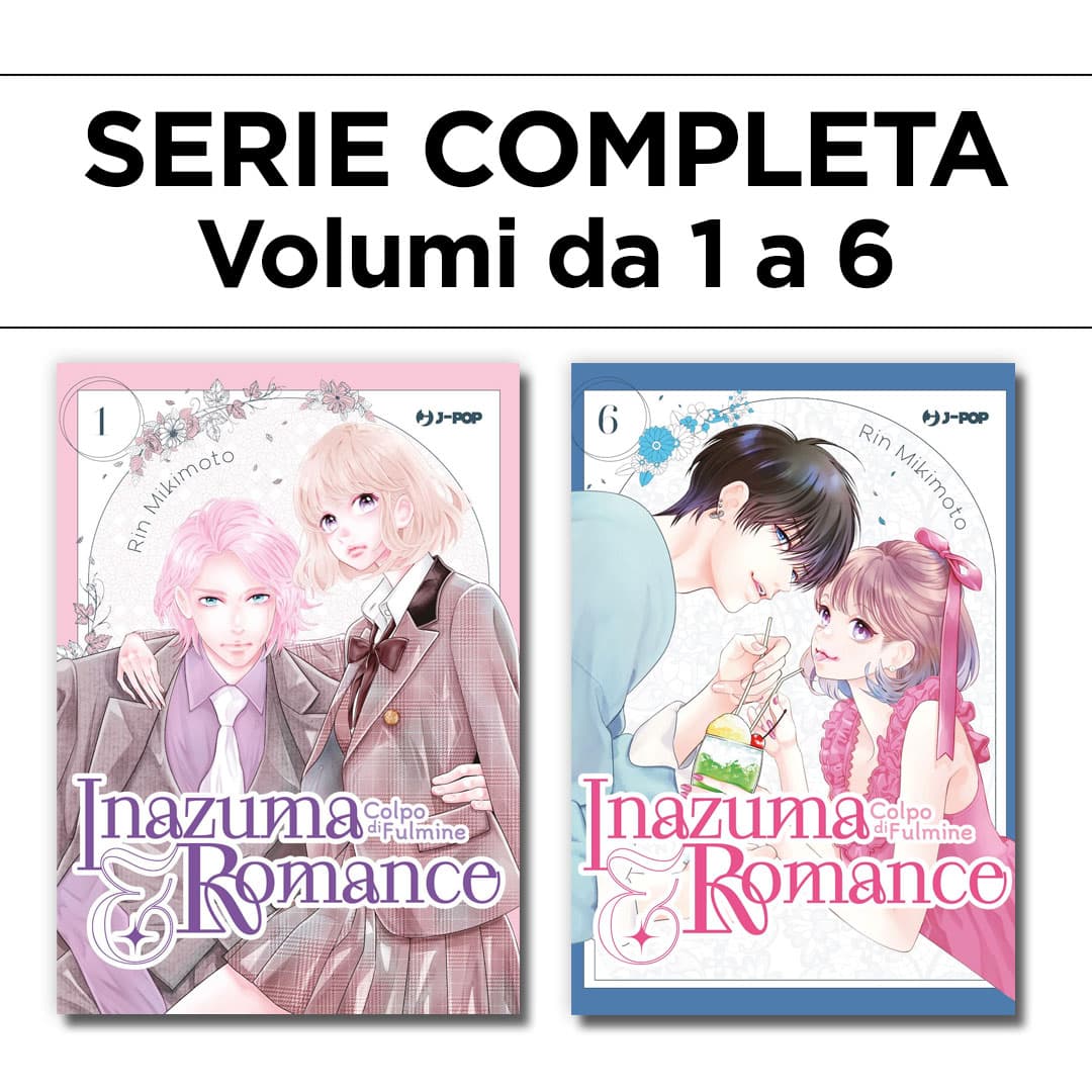 Inazuma & Romance - Colpo di Fulmine 1/6 - Serie Completa - Jpop - Italiano