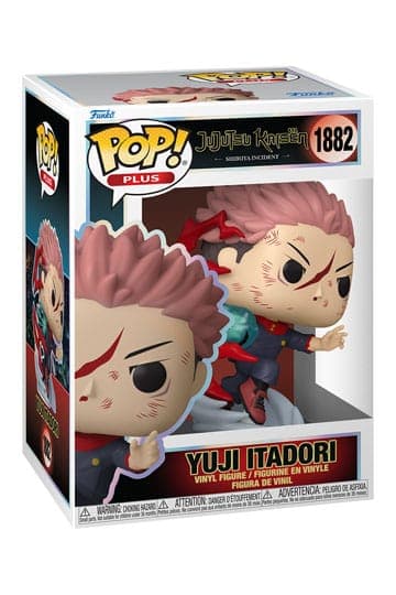 Jujutsu Kaisen Funko POP! Plus Animation Vinyl Figures Yuji Itadori 9 cm #1882 - Plus