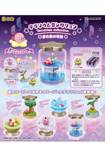 Kirby Mini Figures 6 cm Terrarium Collection Display 6 Pz
