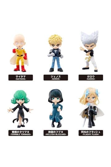 One Punch Man PalVerse PVC Figures Vol. 02 9 cm Assortment 6 Pz