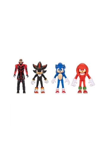 Sonic - The Hedgehog Movie 3 Mini Figure Wave 1 6 cm Assortment 8 Pz