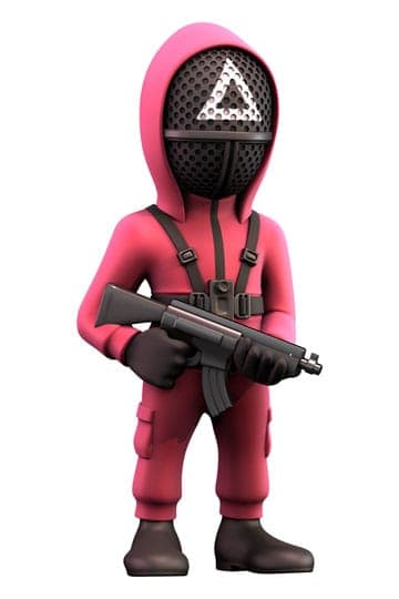 Squid Game Minix Figure Masked Triangle Guard 12 cm