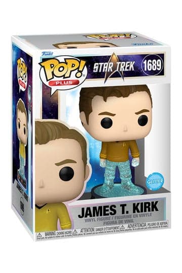 Star Trek Transporter Funko POP! Plus Movies Vinyl Figure Kirk 9 cm #1689 - Plus