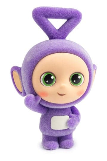 Teletubbies Cheebee Mini figure Tinky Winky Flocked 6 cm