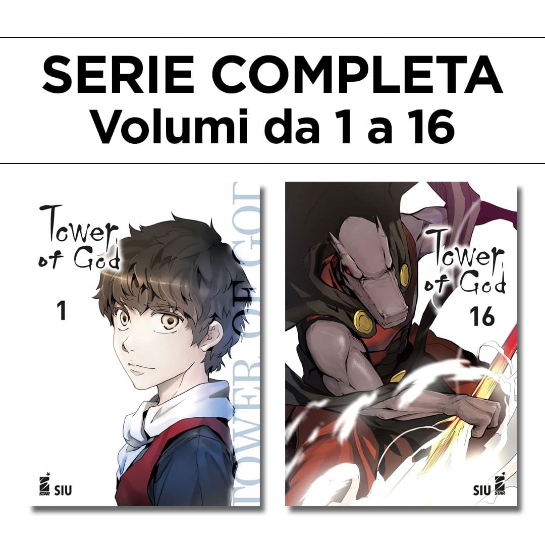 Tower of God 1/16 - Serie Completa - Edizioni Star Comics - Italiano