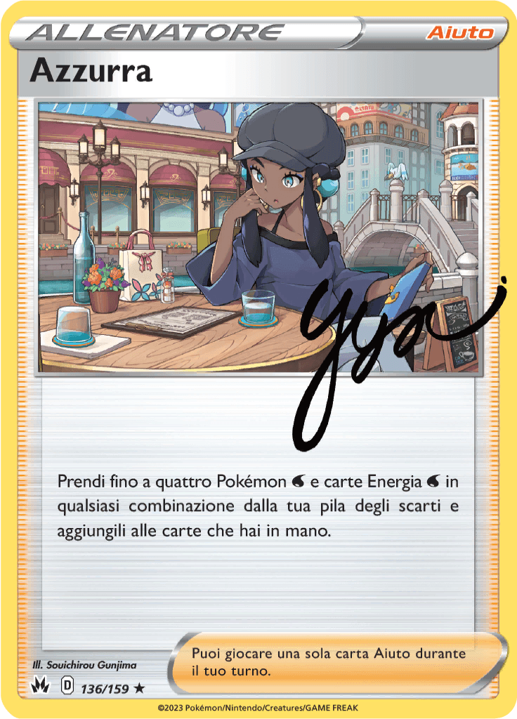 Azzurra - Zenit Regale 136/159 - Italiano - HOLO - Near Mint