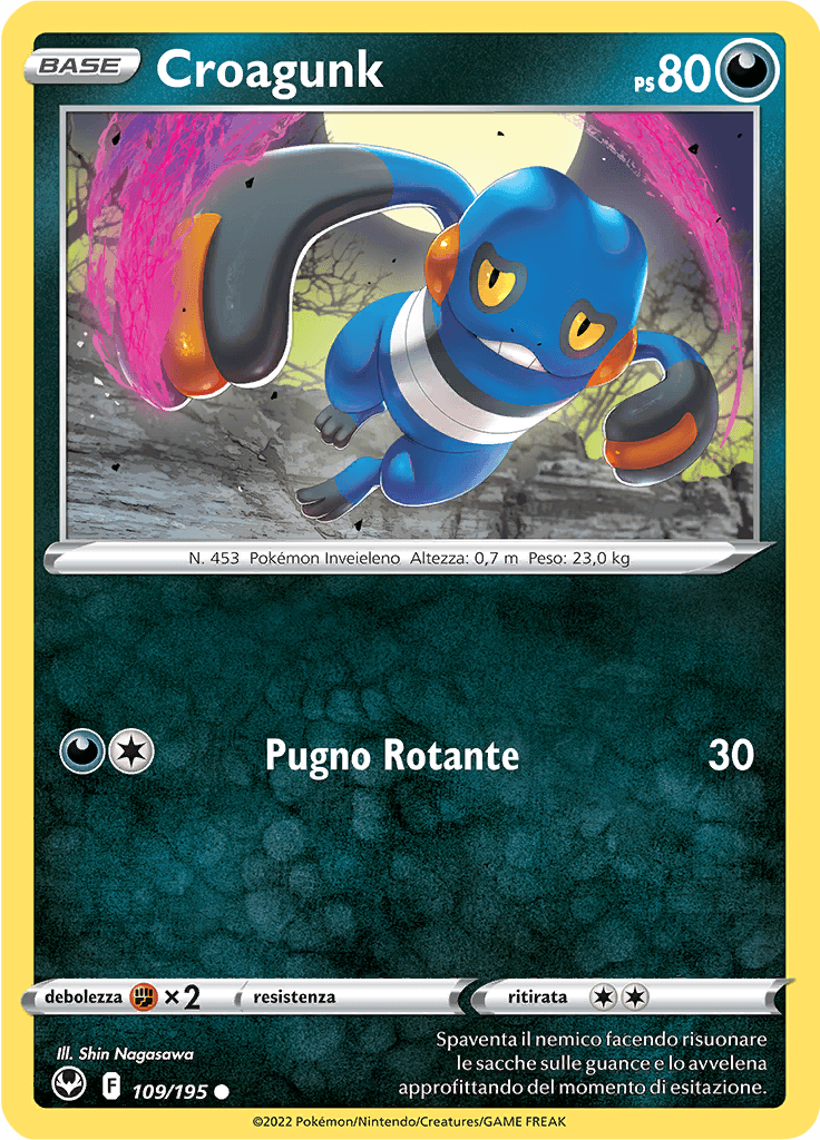 Croagunk - Tempesta Argentata 109/195 - Italiano - Near Mint