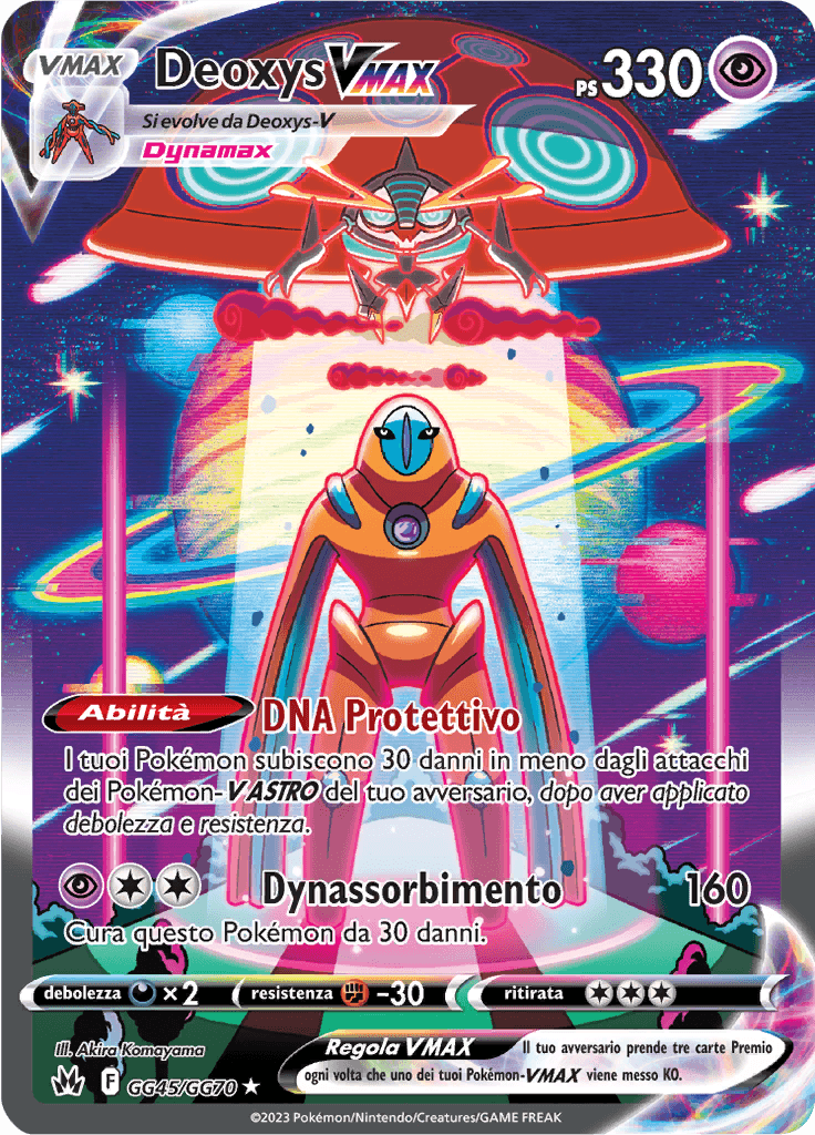 Deoxys VMAX - Zenit Regale GG45/GG70 - Italiano - HOLO - Near Mint