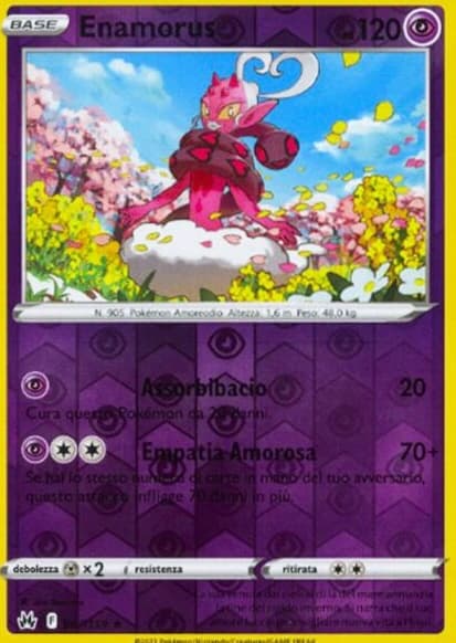 Enamorus - Reverse - Zenit Regale 67/159 - Italiano - HOLO - Near Mint