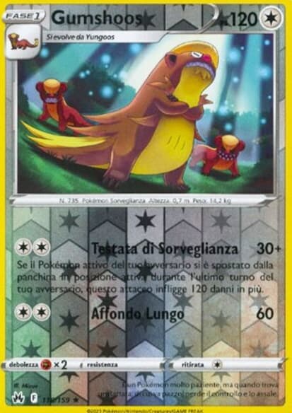 Gumshoos - Reverse - Zenit Regale 118/159 - Italiano - HOLO - Near Mint