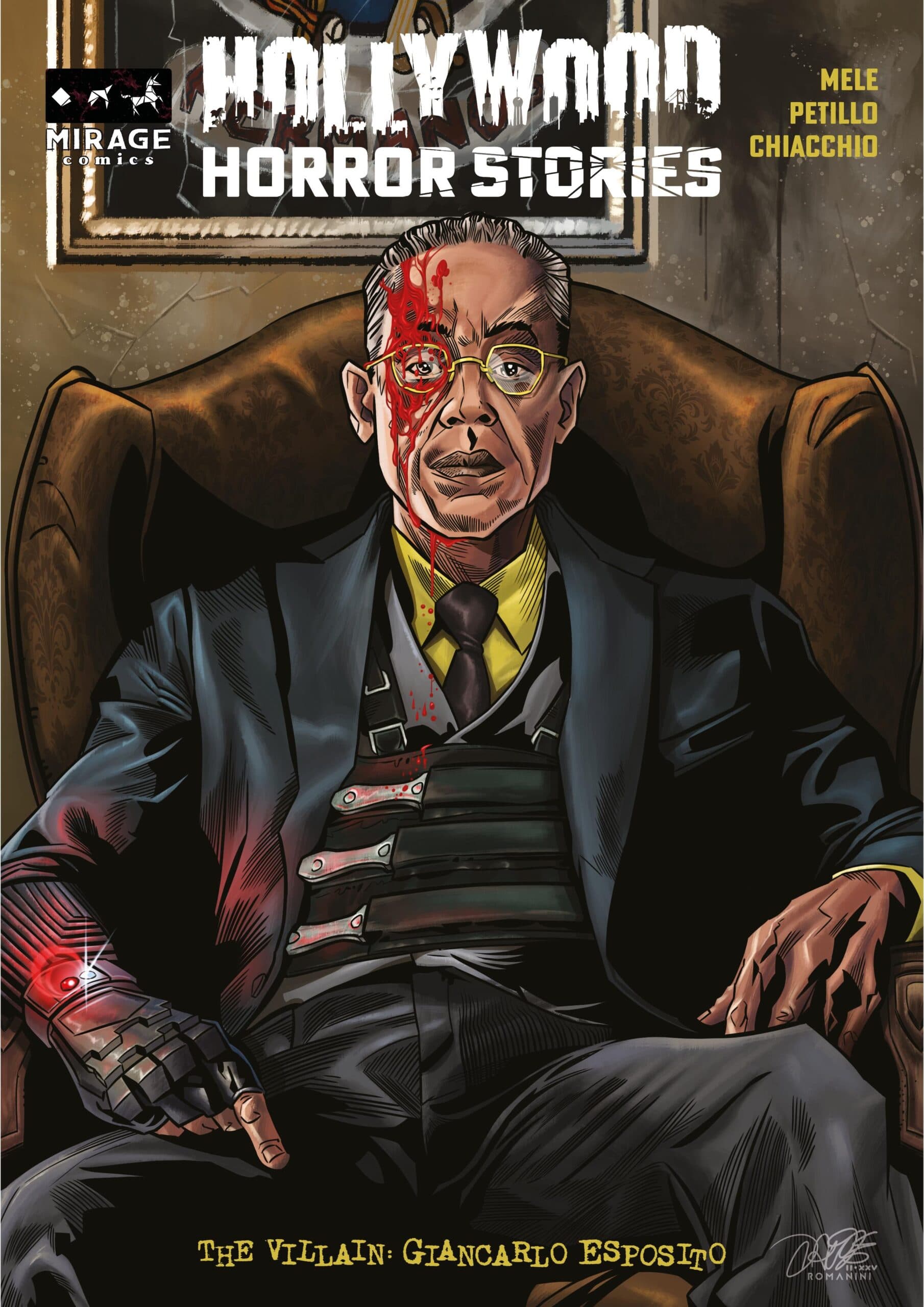 Hollywood Horror Stories - The Villain - Deluxe - Mirage Comics - Italiano