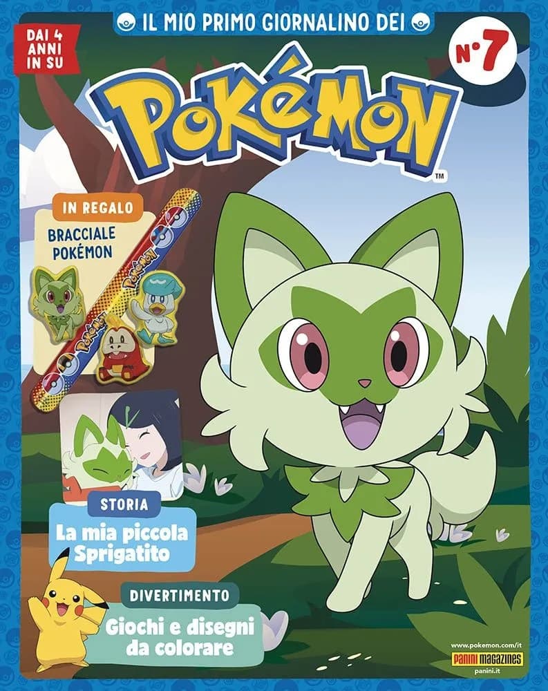 Il Mio Primo Giornalino dei Pokemon 7 - Panini Comics - Italiano