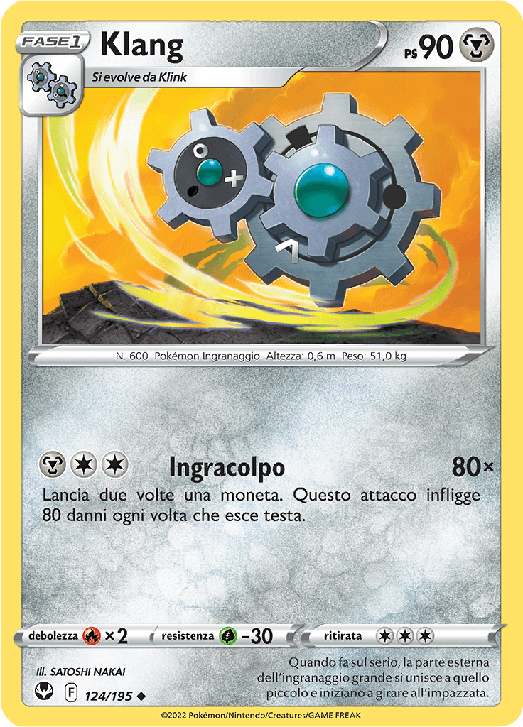 Klang - Tempesta Argentata 124/195 - Italiano - Near Mint