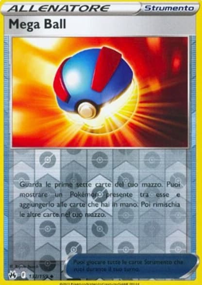 Mega Ball - Reverse - Zenit Regale 132/159 - Italiano - HOLO - Near Mint