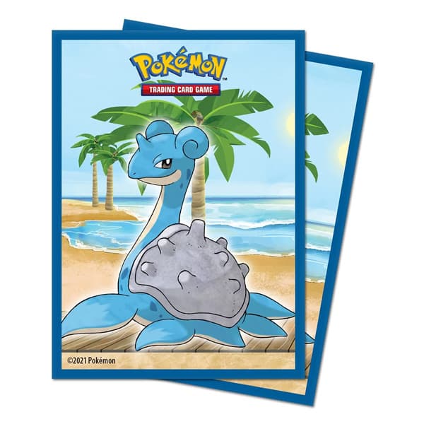Bustine Protettive 65 Deck Protector Sleeves - Standard 66x91 mm - Spiaggia, Gyarados, Lapras, Magikarp